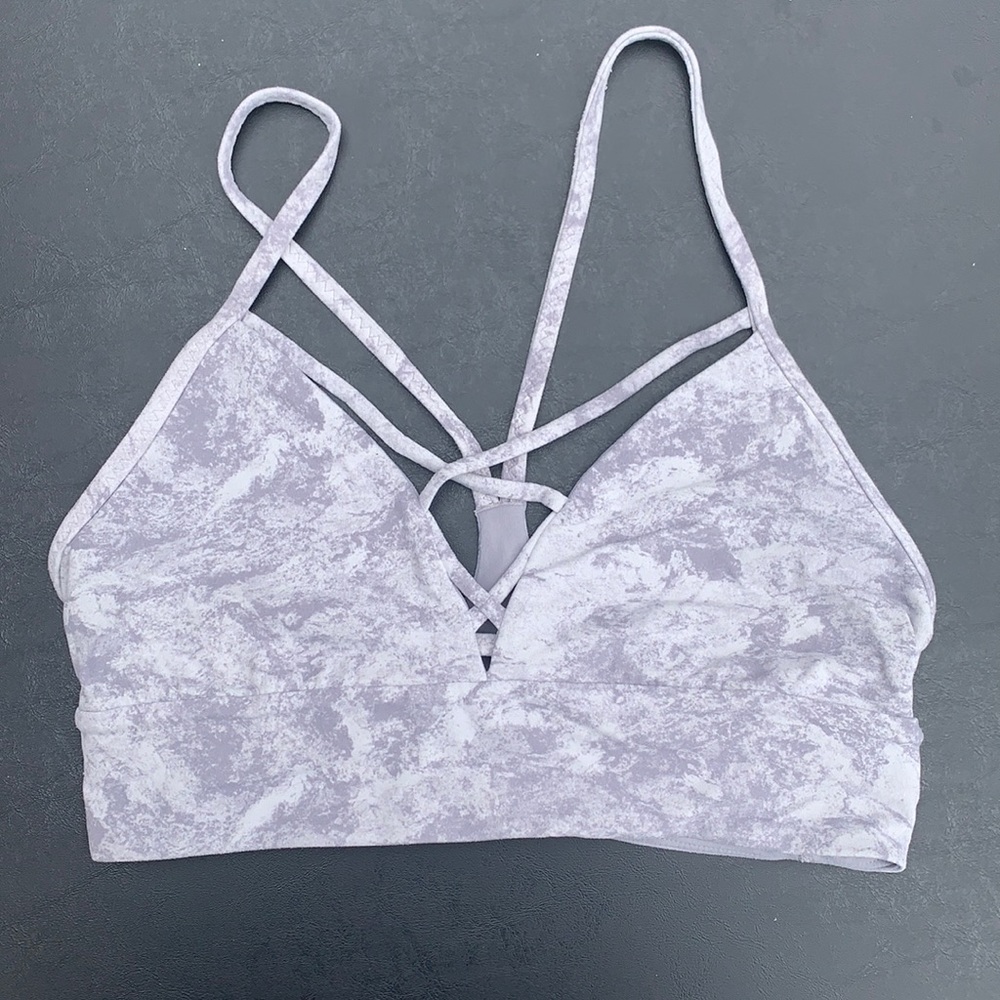 Lululemon strappy sports bra